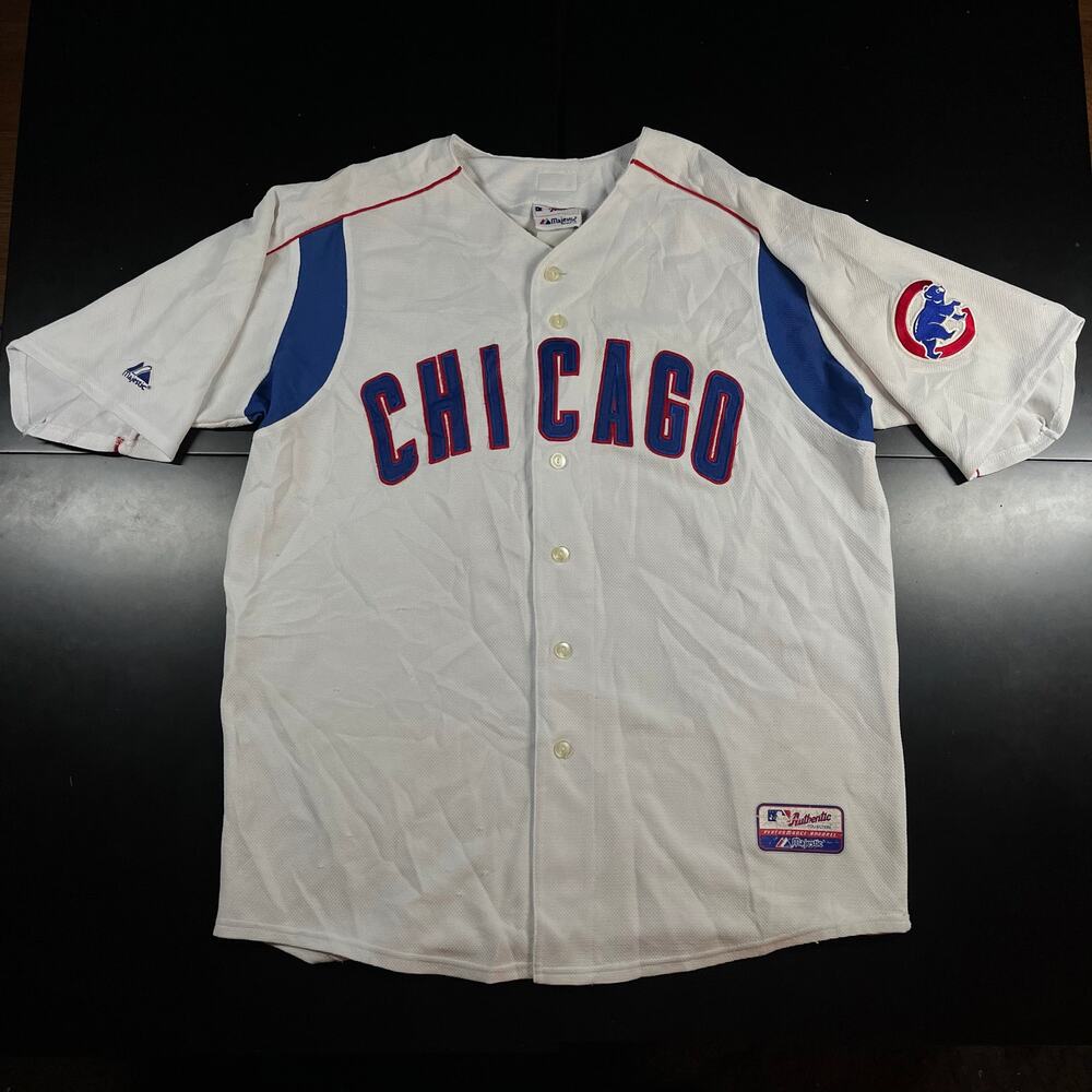 VINTAGE MAJESTIC AUTHENTIC CHICAGO CUBS #22 MARK PRIOR JERSEY SIZE XL MLB